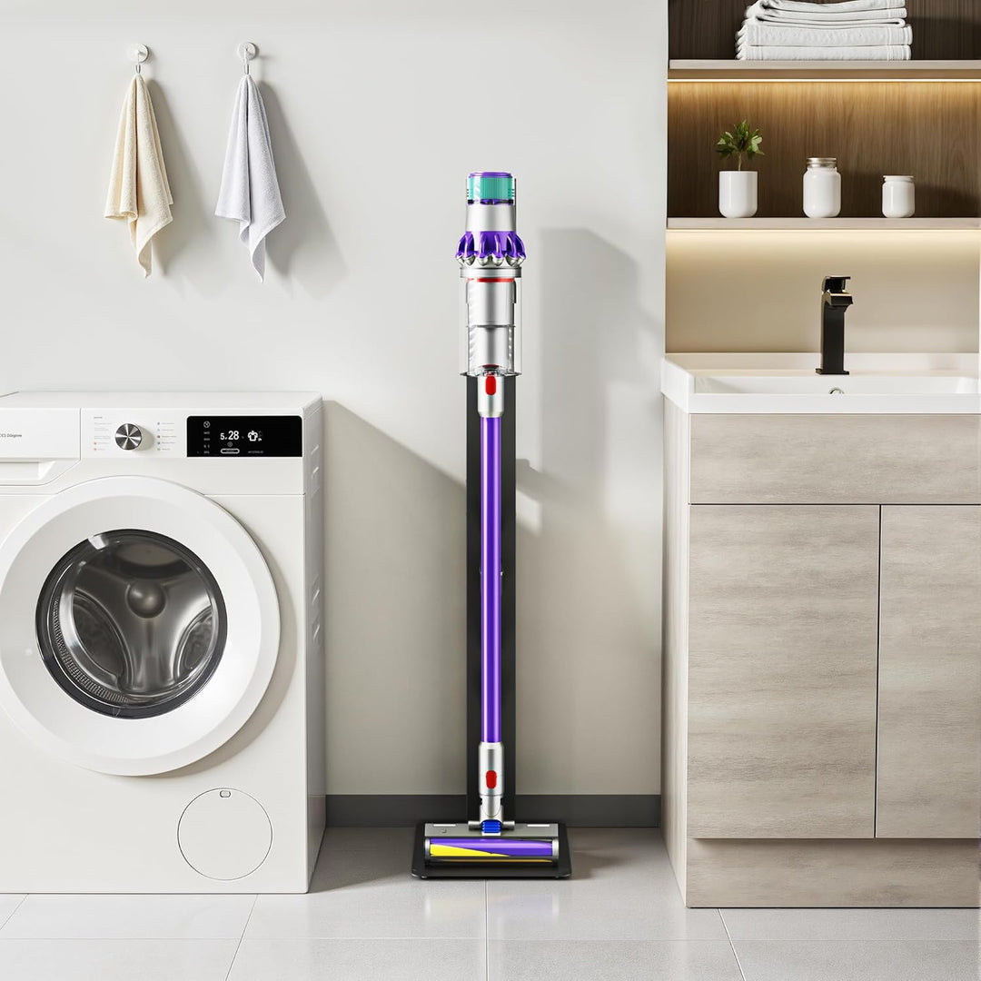 PEGZONE Ständer für Dyson Akkusauger mit 4 Haken und 4 Ablagen，Kompatibel für Dyson Gen5, V15, V12,