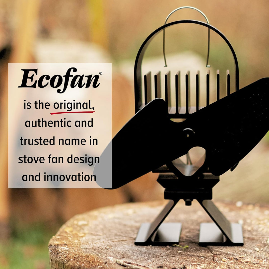 Ecofan Air Deco I, zeitgenössischen Stil, wärmebetriebener Holzofenventilator, 271 m³/h, 8203CAXBX,