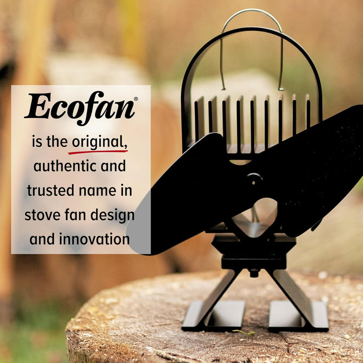 Ecofan Air Deco I, zeitgenössischen Stil, wärmebetriebener Holzofenventilator, 271 m³/h, 8203CAXBX,