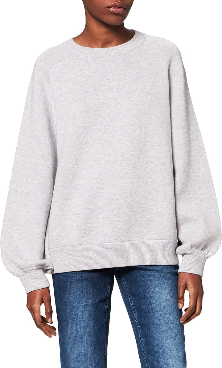 BOSS Damen C_faldaria Pullover L Medium Grey38, L Medium Grey38