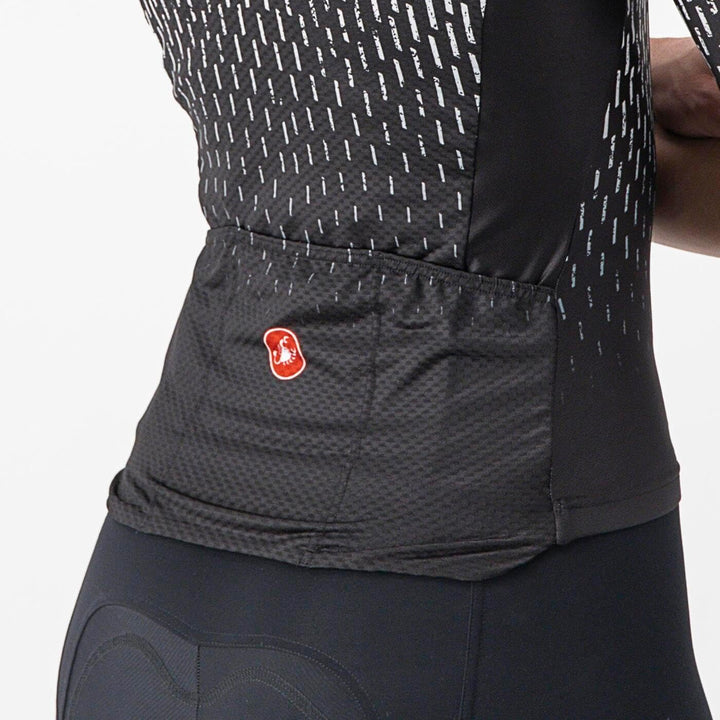 CASTELLI Damen Aero Pro W Jersey T-Shirt L Helles Schwarz, L Helles Schwarz
