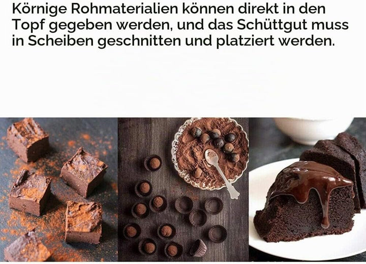 Fayelong Schokoladenschmelzmaschine &amp; Erwärmung Elektrischer Schmelzgerät Schokoladenschmelzofen Mit