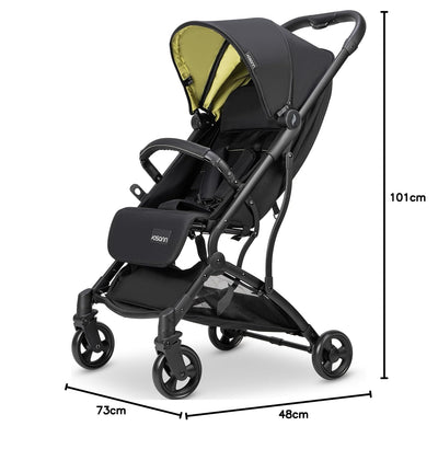 Osann Sport-Buggy Vegas – sportlicher Kinderwagen ab Geburt bis 26,5 kg belastbar – Buggy in Lime mi