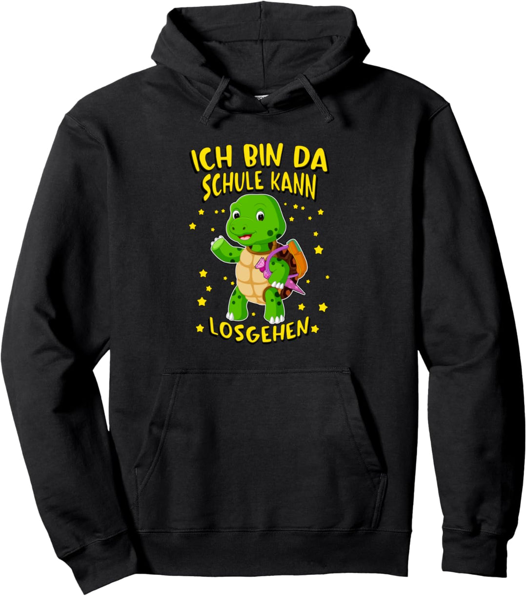 Ich bin da Schule kann losgehen Lustig Ende Schulanfang Pullover Hoodie