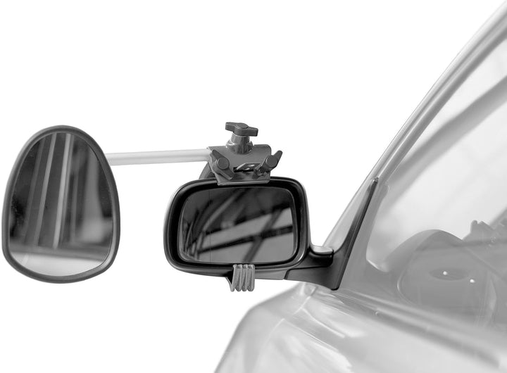 Repusel 3007 Caravanspiegel Luxmax, Glas Konvex, Arm lang, Edelstahl (Pro Paar), Anzahl 2
