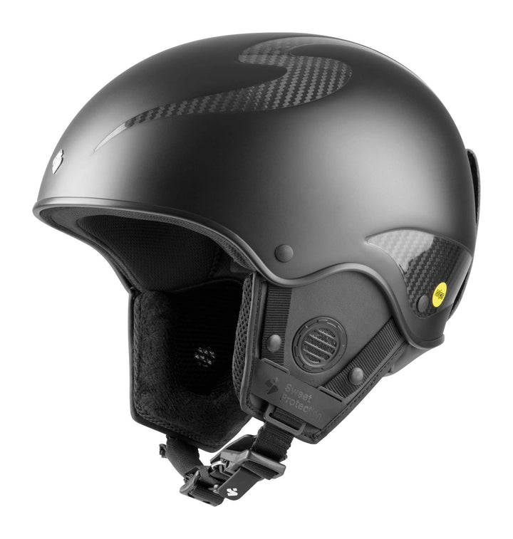 Sweet Protection Unisex – Erwachsene Rooster II MIPS Helmet Ski/Snowboard, Dirt Black, ML