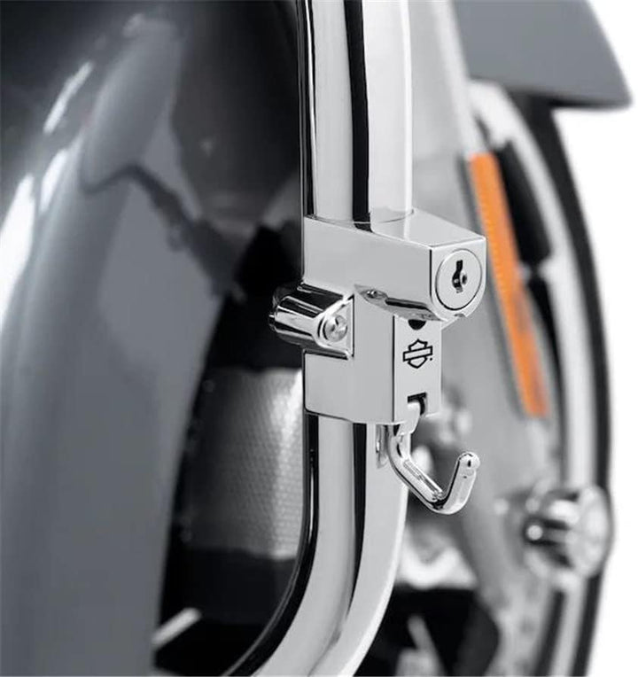 HARLEY-DAVIDSON Motorrad - Universal Mount Helmschloss - Set mit Zwei Schlüsseln - Biker Helm Diebst