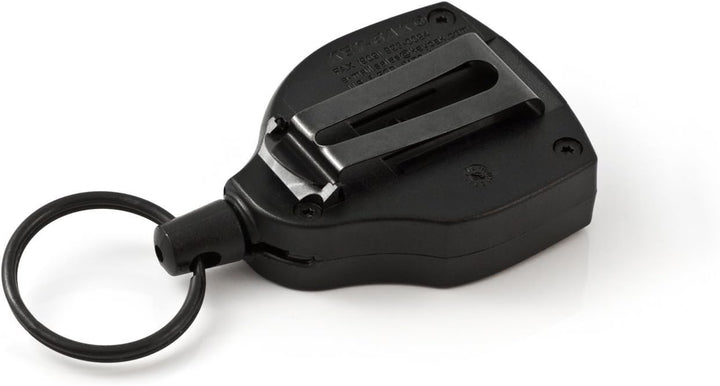 KEY-BAK #SUPER 48 Locking Retractable Reel, Kevlar Cord, Polycarbonate Case (Heavy Duty, 48, 2 Pack)