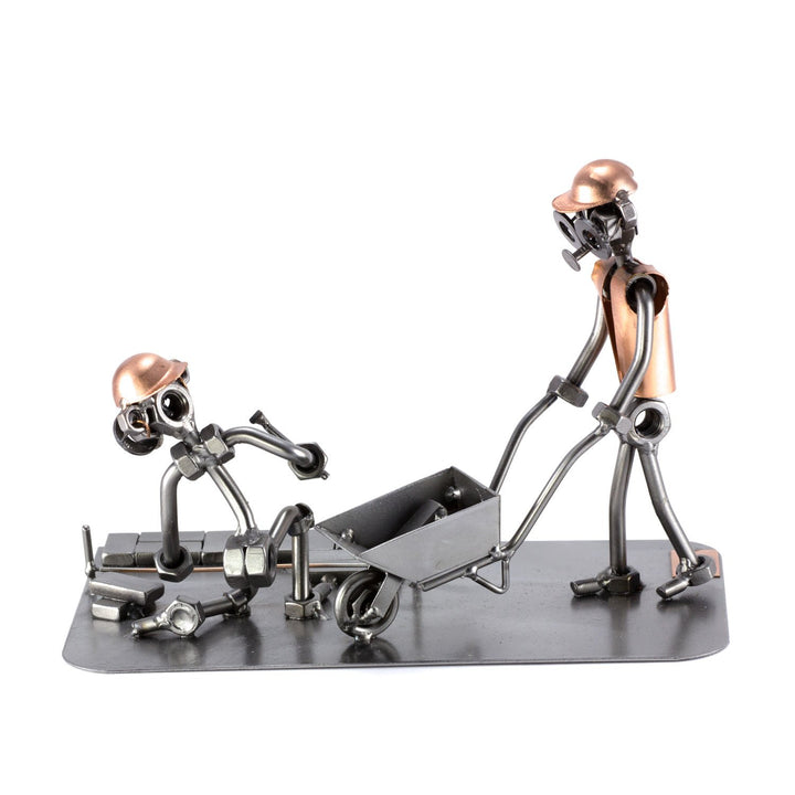 Steelman24 I Schraubenmännchen Steinsetzer 2 Personen I Made in Germany I Handarbeit I Geschenkidee