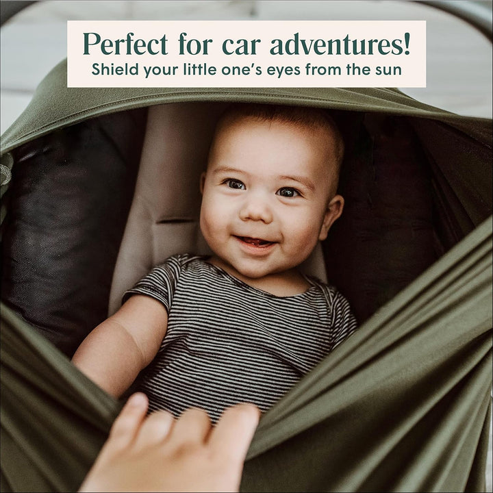 Simka Rose Autositzbezüge für Babys - Stillbezug Verstellbarer Universeller Passform Träger &amp; Stillü