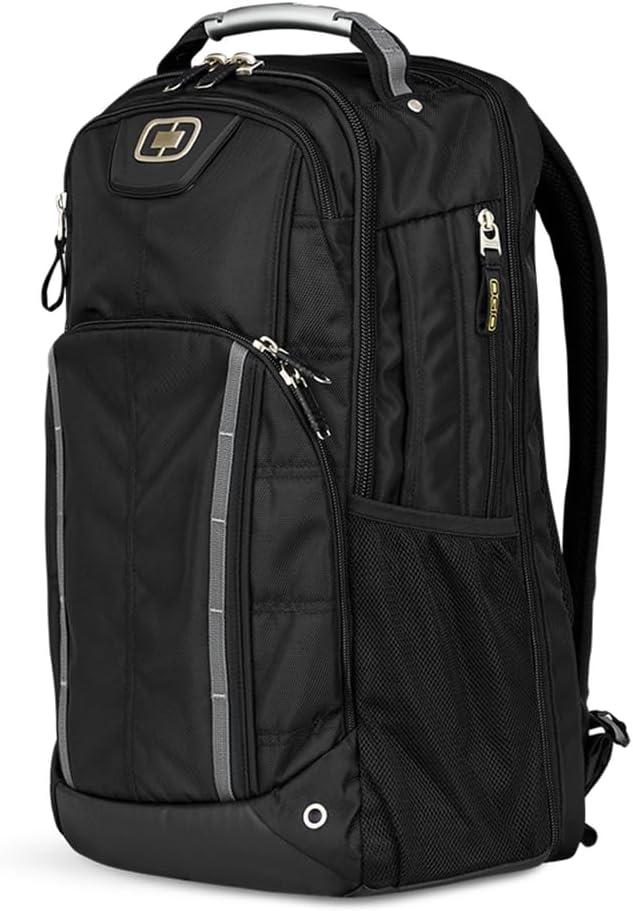 OGIO Unisex Axle Convenient 17 Zoll Laptop/Tablet Fach Rucksack (1 Stück) Stk Schwarz, Stk Schwarz