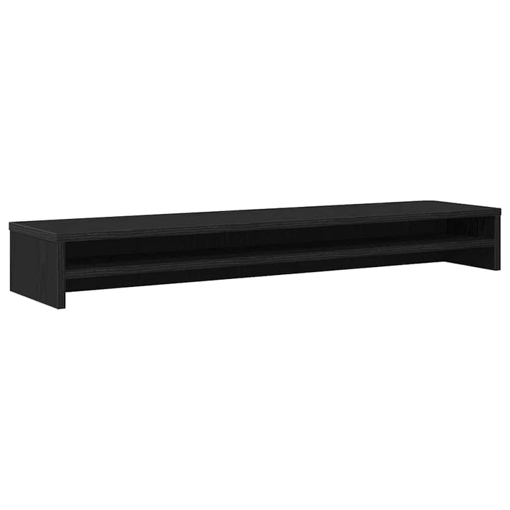 vidaXL Monitorständer Schwarze Eiche 100 x 24 x 13 cm Holzwerkstoff