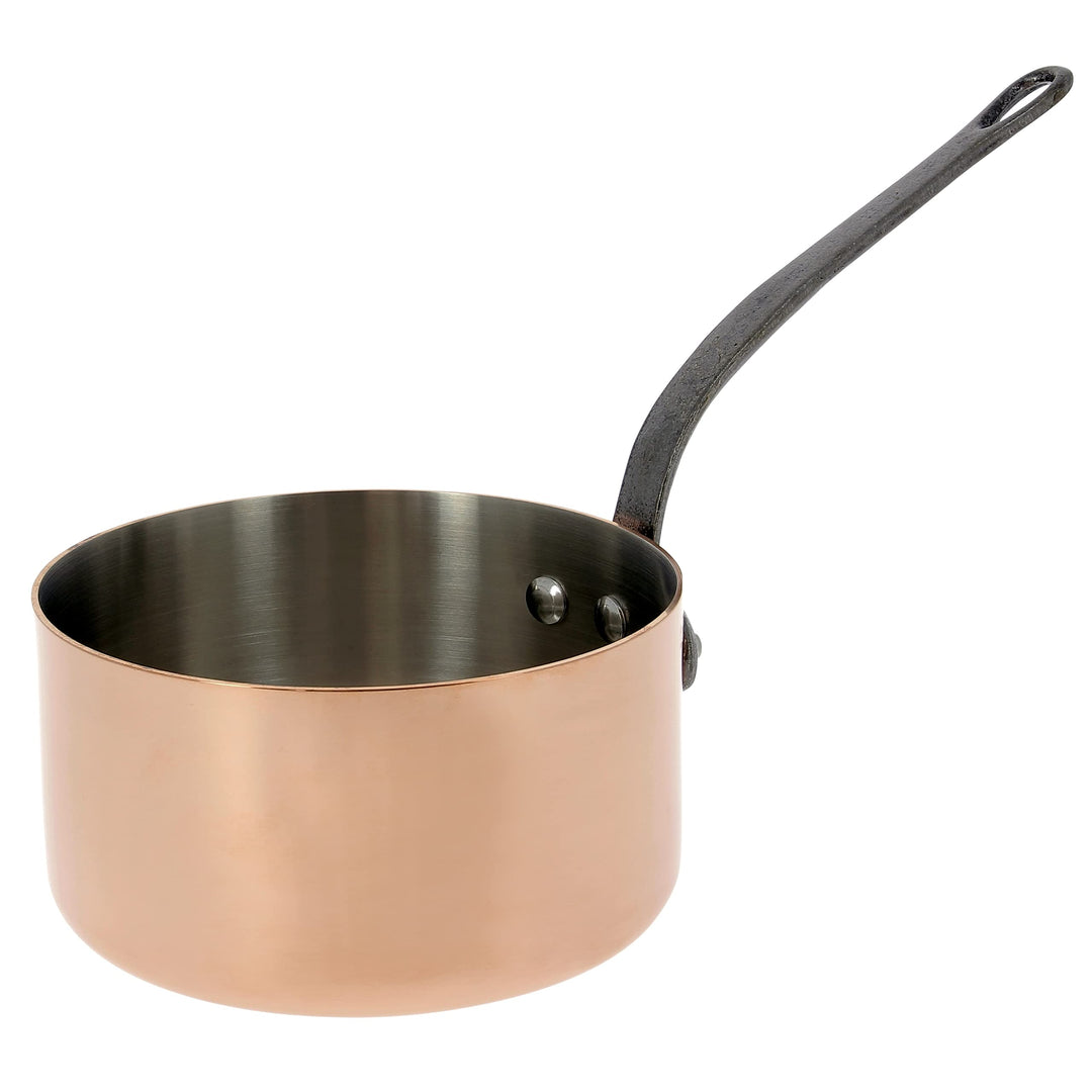 De Buyer 'Inocuivre First Classe'Kochtopf, Kupfer, Edelstahl, mit Schaft aus Stahl, Diamètre 20 cm 2