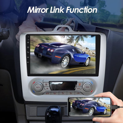 Ossuret Android 10 Autonavigation unterstützt Bluetooth WiFi Mirror Link, passend für Ford Focus Exi