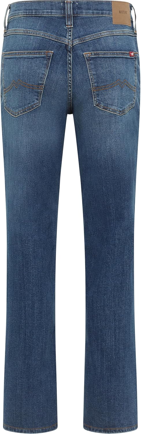 MUSTANG Jeans Herren Stretch Big Sur Regular 32W / 34L Blau, 32W / 34L Blau