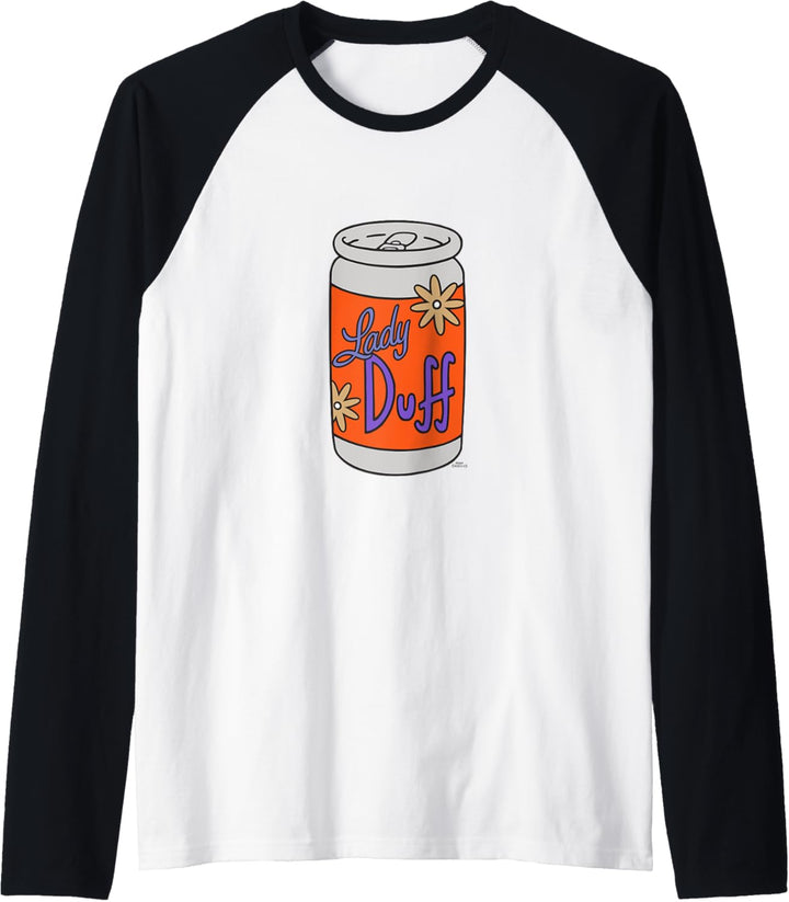 The Simpsons Lady Duff Beer Raglan