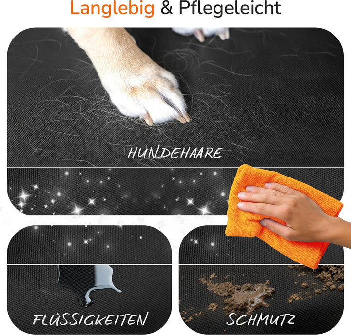 Upgrade4cars Kofferraumschutz Hund mit Ladekantenschutz Wasserdicht & rutschfest | Auto Hundedecke K