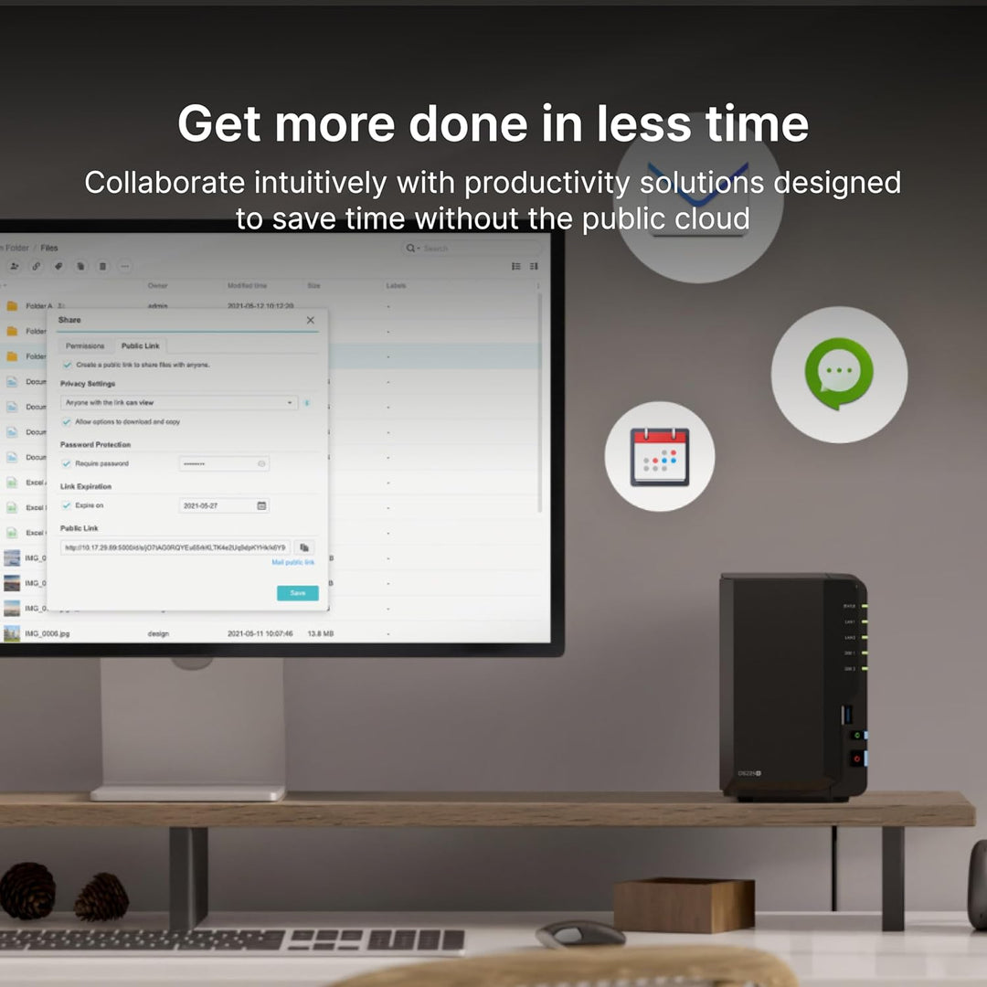 Synology 2-Bay DiskStation DS225+ (Diskless)