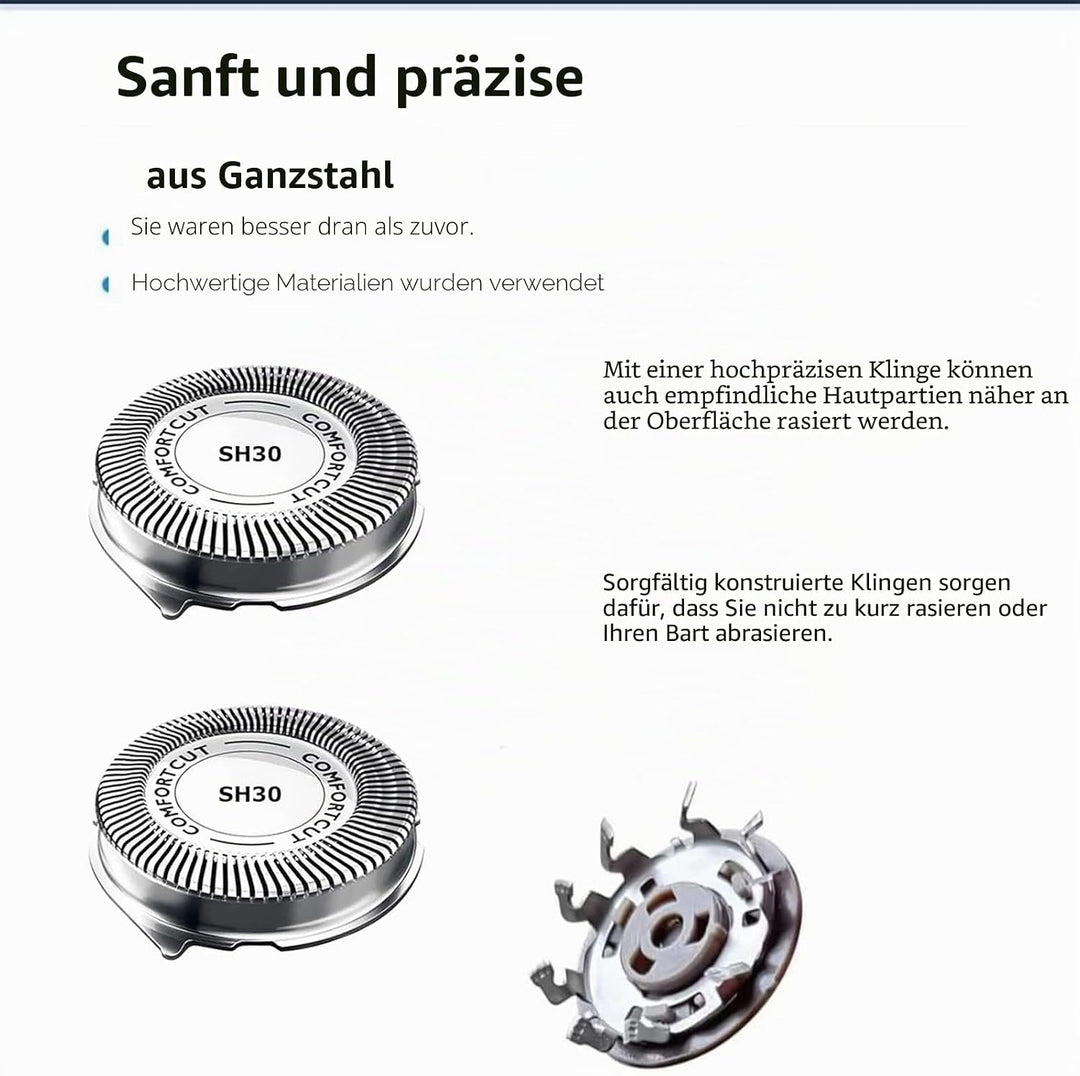 SH30/50 Ersatzköpfe, kompatibel mit Norelco 3000 Ersatzklingen und für Philips Norelco Serie 3000, 2