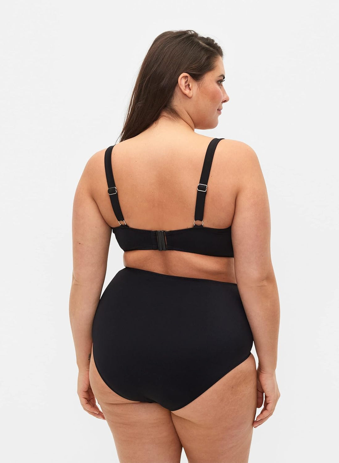 Zizzi Swim by Damen Grosse Grössen Bikini Slip Gr 56 Grosse Grössen Schwarz, 56 Grosse Grössen Schwa