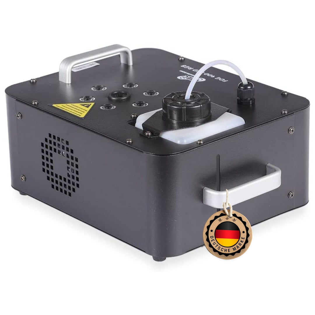 ETEC Professional FOG 900 LED RGB 3in1 DMX Vertikal-Nebelmaschine - CO2 Effekt, Geyser Nebler, Party
