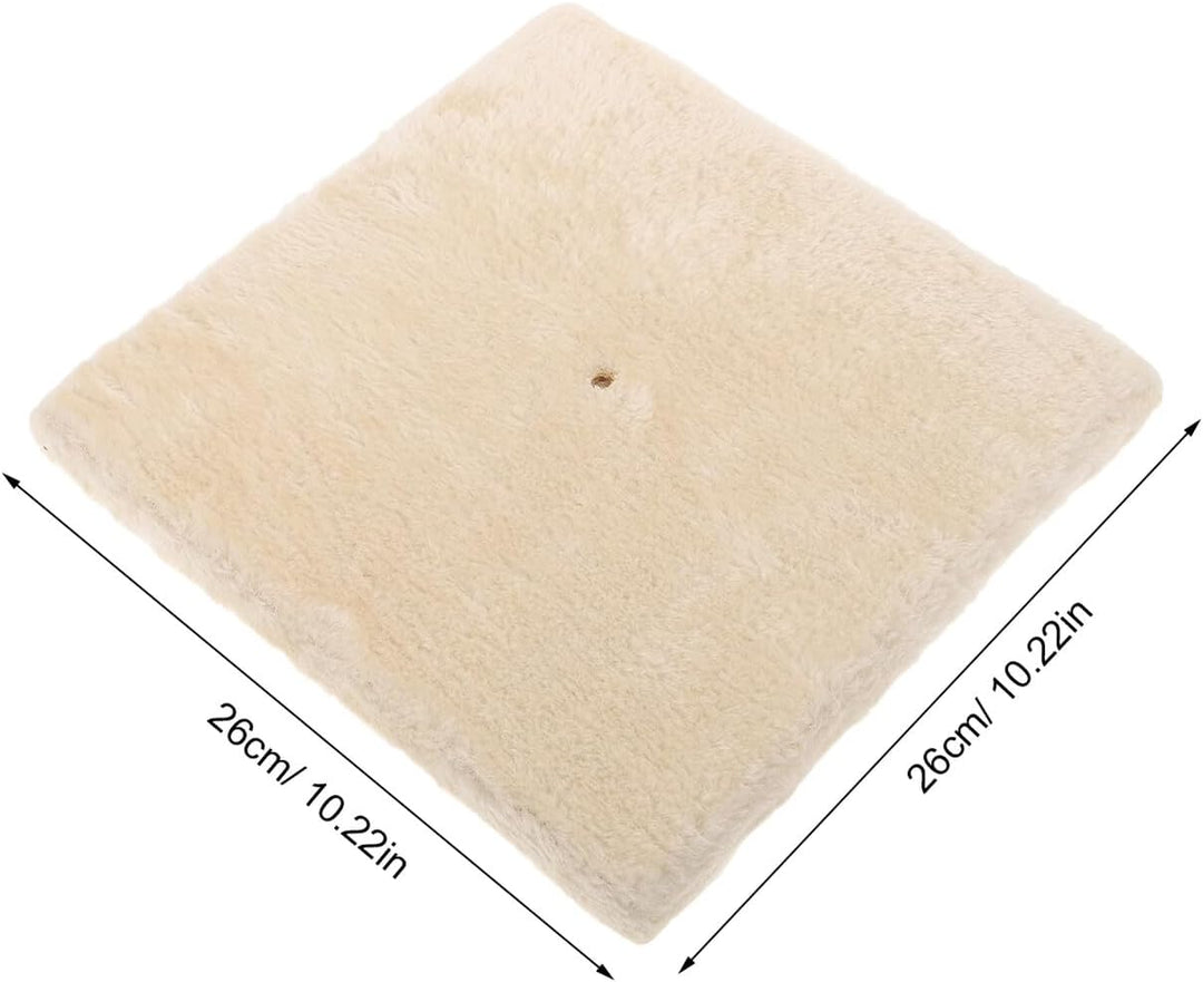 Kisangel Cat Tree Replacement Base Stabile Langlebige Kratzbrett-Basis aus Plüsch Holzwerkstoff Extr
