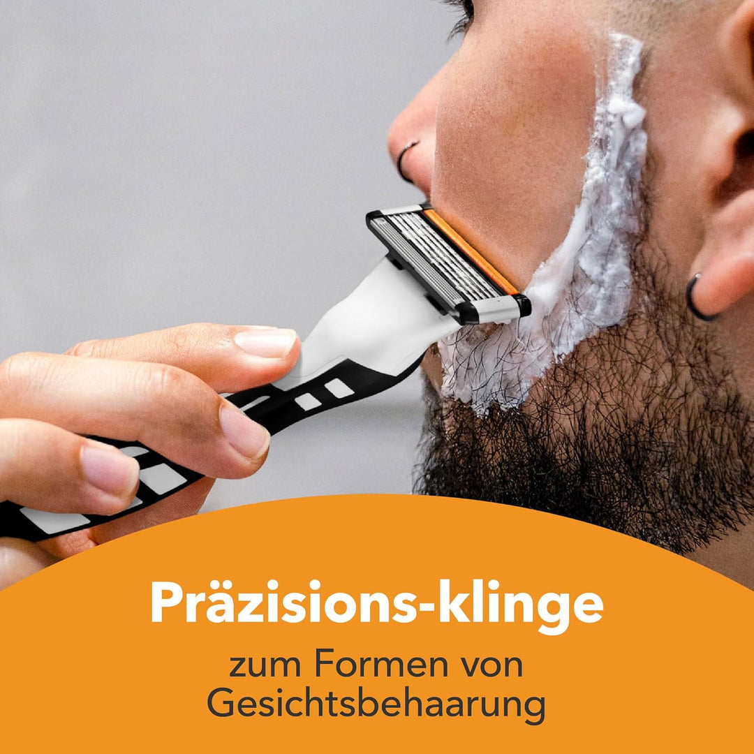 BIC Hybrid 5 Flex Rasierer Herren, Nassrasierer mit 10 Wechselklingen mit je 5 Klingen, mit Aloe Ver