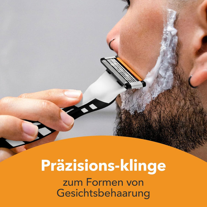 BIC Hybrid 5 Flex Rasierer Herren, Nassrasierer mit 10 Wechselklingen mit je 5 Klingen, mit Aloe Ver