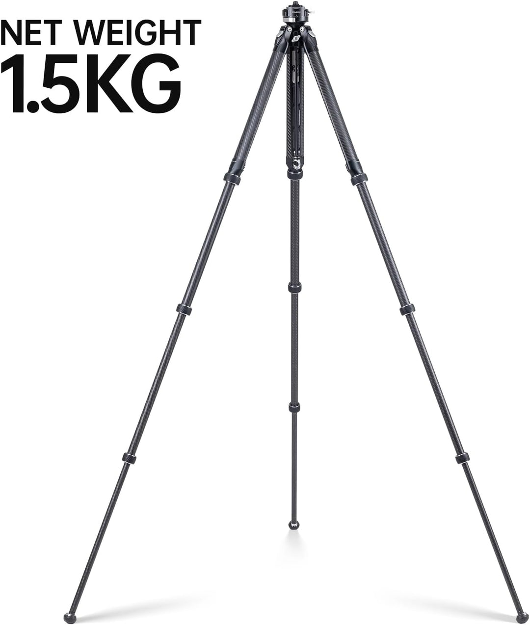 FALCAM TreeRoot T00A4301 Schnellverschluss-Reisestativ-Set, FALCAM F38 Pro, Kohlefaser-Reisestativ m