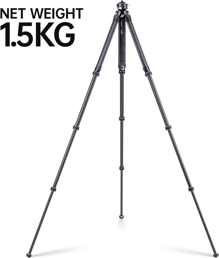 FALCAM TreeRoot T00A4301 Schnellverschluss-Reisestativ-Set, FALCAM F38 Pro, Kohlefaser-Reisestativ m