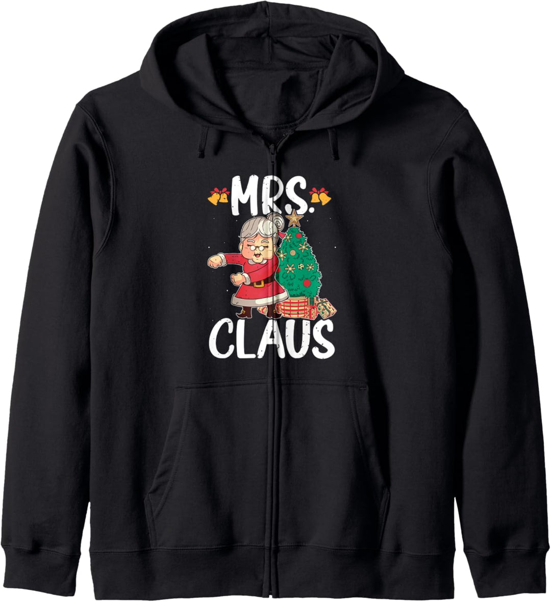 Mrs Claus Santa Weihnachtszeit Paar Love Xmas Spirit Kapuzenjacke