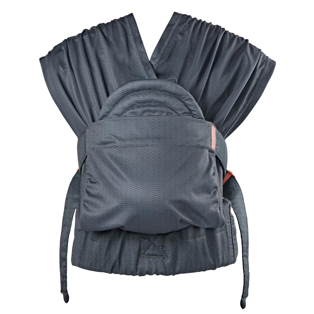 Infantino - Hybrid-Tragetuch Babytrage Hug &amp; Cuddle - Hybrid tragetuch baby neugeboren - Gepolsterte