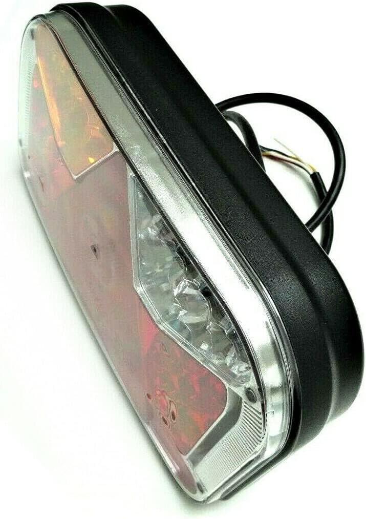 Ml MelTruck® 2x LED Rückleuchte mit 6 Funktionen 12V 24V E9 f. Anhänger Traktor Schlepper LKW