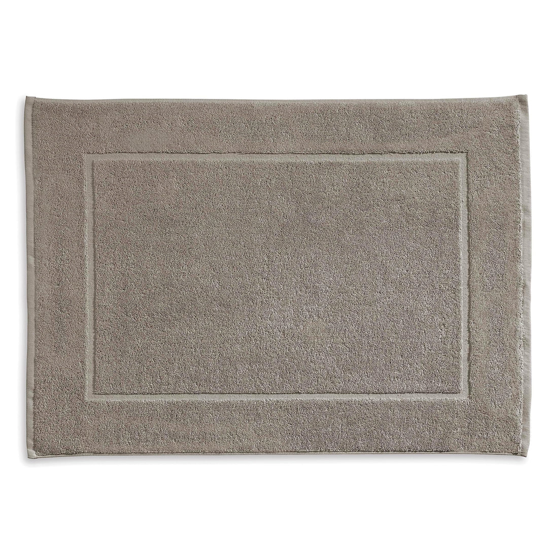 Kela Badvorleger Ladessa, 60 cm x 100 cm, 100% Baumwolle, Silbergrau, waschbar bei 60° C, für Fussbo