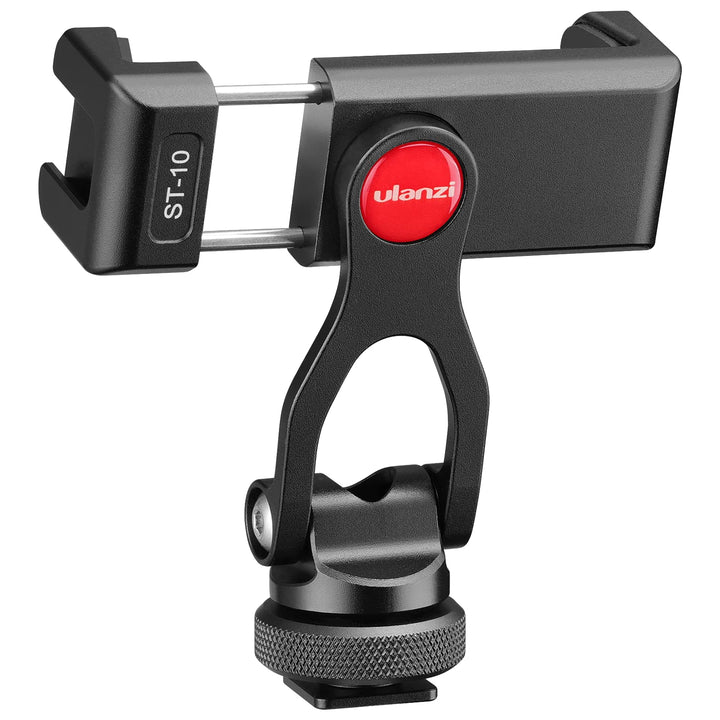 ULANZI ST-10 Metall Handyhalterung Handy Stativ Adapter Zubehör Tripod Selfie Stick Smartphone Halte
