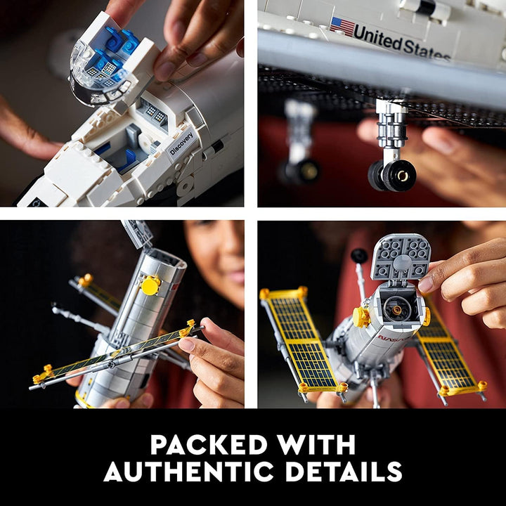 LEGO Icons NASA-Spaceshuttle "Discovery" Raumschiff, Rakete, Set für Erwachsene 10283 Single, Single
