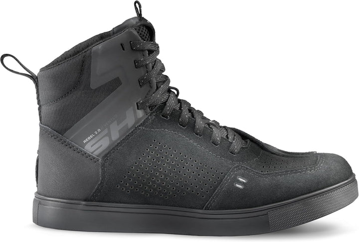 SHIMA Rebel 2.0 Motorrad Schuhe Herren Leder Belüftet Motorradstiefel Protektoren Sneaker Rutschfest