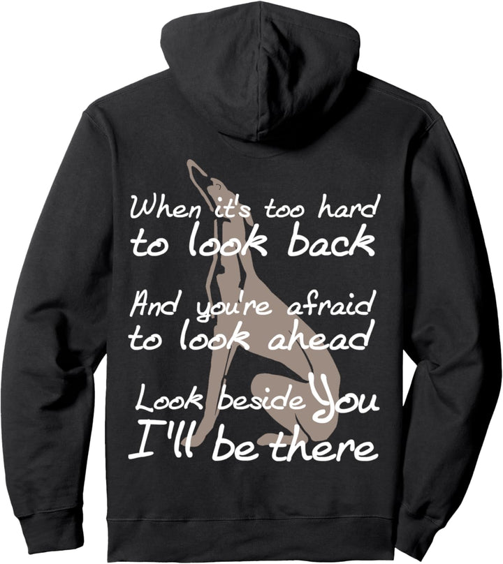 Greyhound-Hund | Greyhound Be There For You Pullover Hoodie