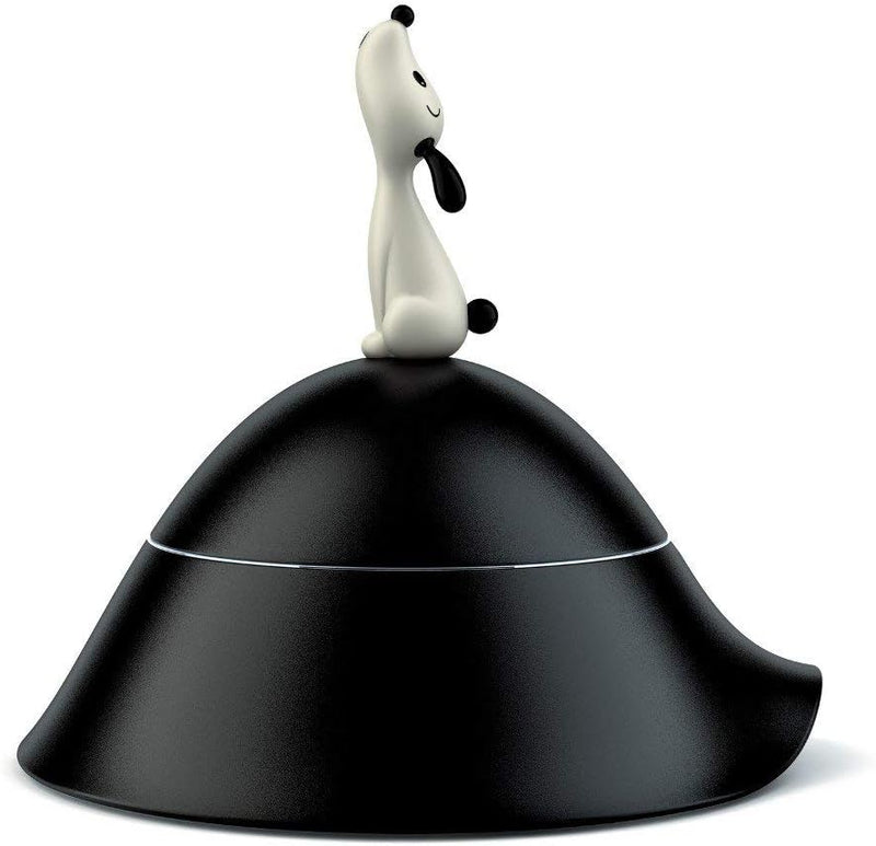 Alessi "LULÁ" Hundenapf, schwarz Black, Black