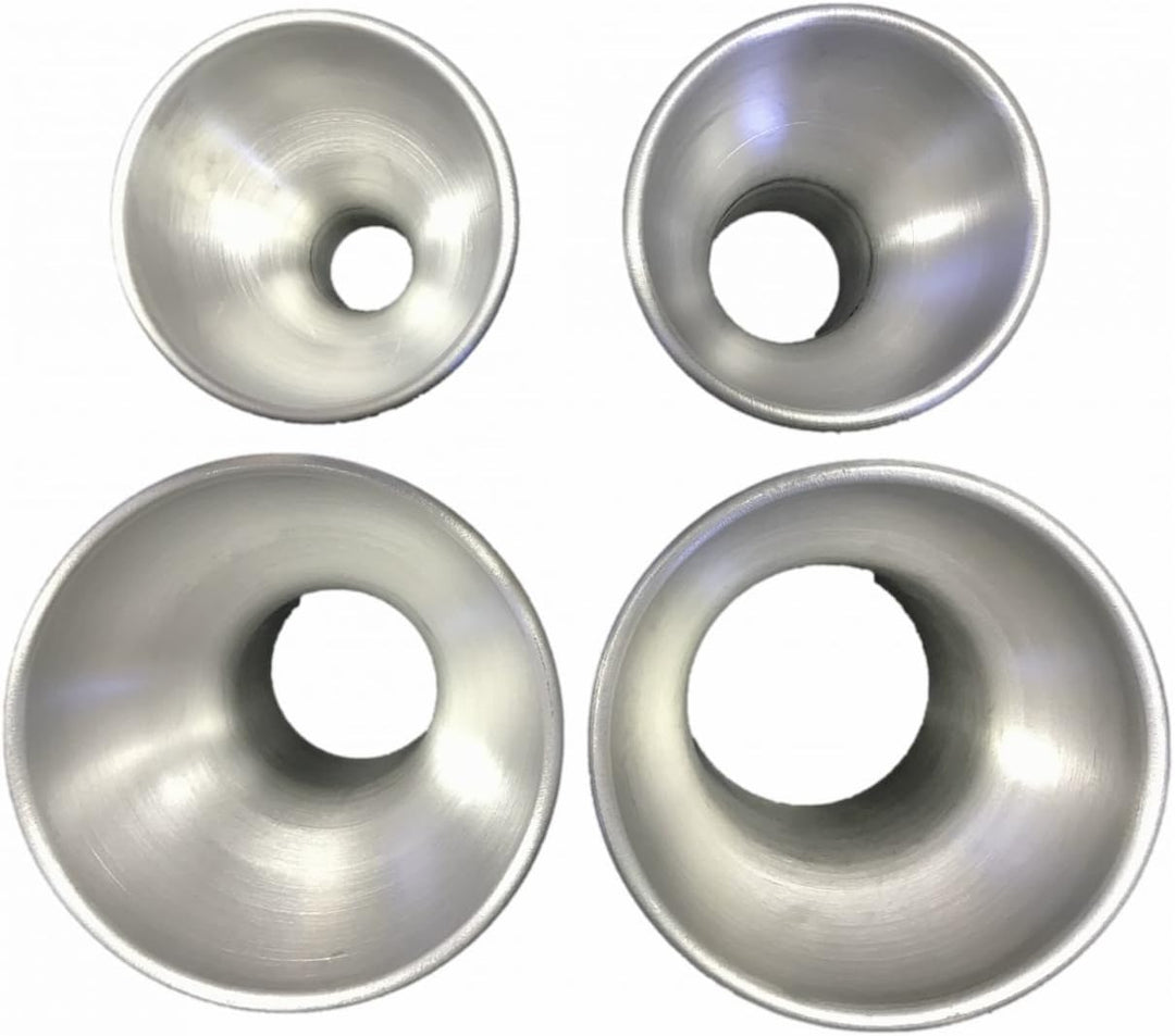 Alu Wurstfülltrichter Verschiedene Grössen/Trichter Grösse 3 cm, 3 cm
