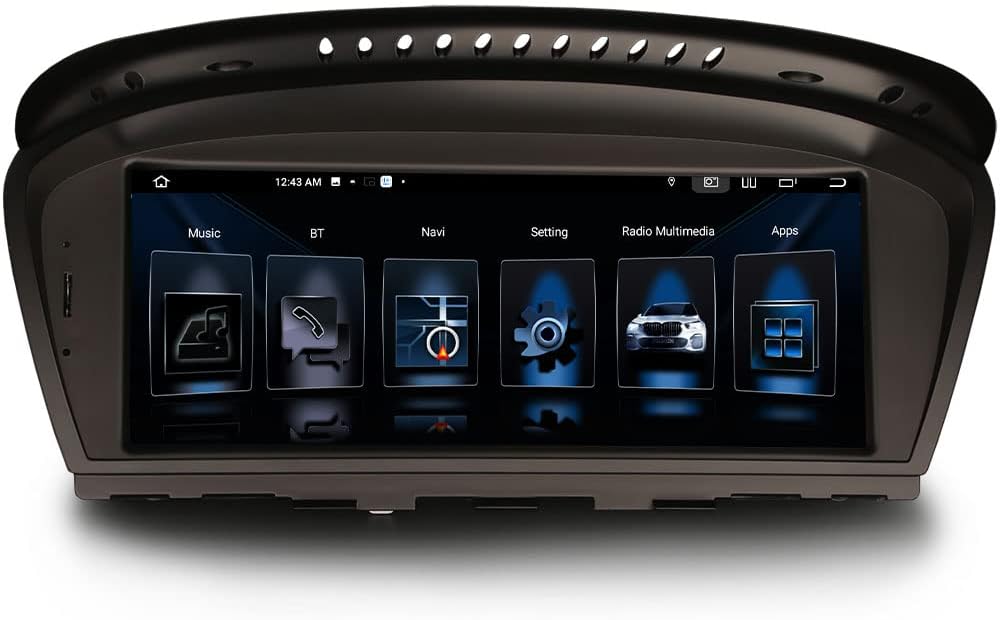 Erisin 8.8 Zoll 8-Kern 4GB+64GB Android 12 Autoradio Bluetooth GPS Navi für BMW 3er E90 E91 E92 E93