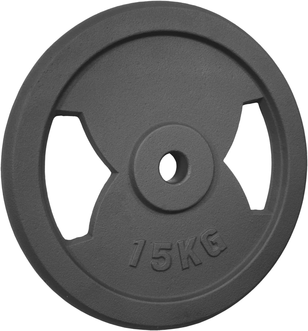POWER-XTREME Hantelscheiben | Gewichtsscheiben | Gusseisen | 30/31 mm | mit Griffen | Grössenauswahl