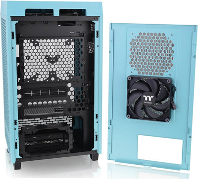 Thermaltake The Tower 200 | Mini Chassis | Turquoise, Turquoise