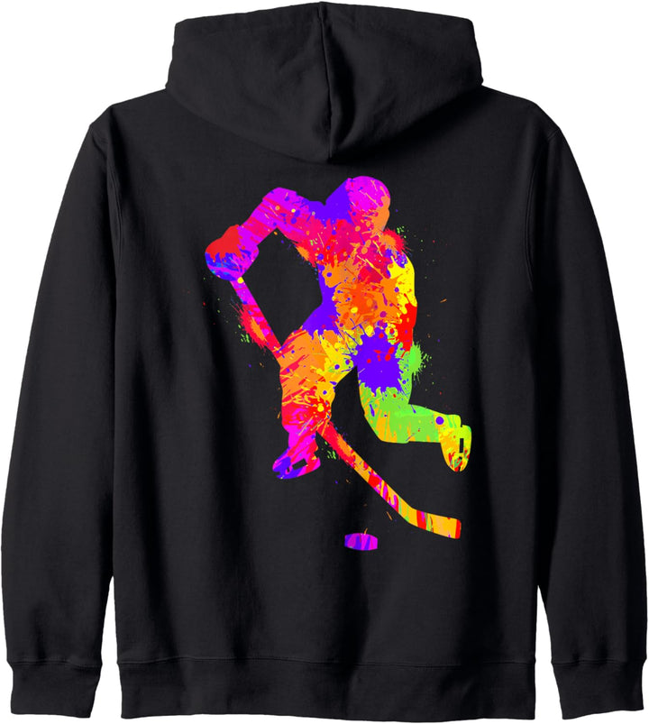 Eishockey Jungen Kinder Männer Kapuzenjacke