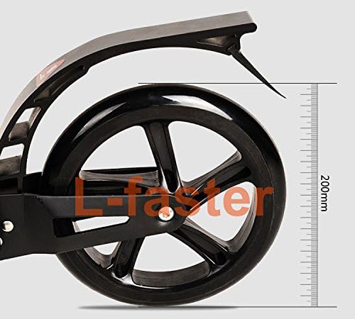 8 Zoll-Roller PU-Rad mit Lager-Kinderkickscooter-Rad-Erwachsen-Roller-Ersatz-Ersatzrad-Einkaufswagen