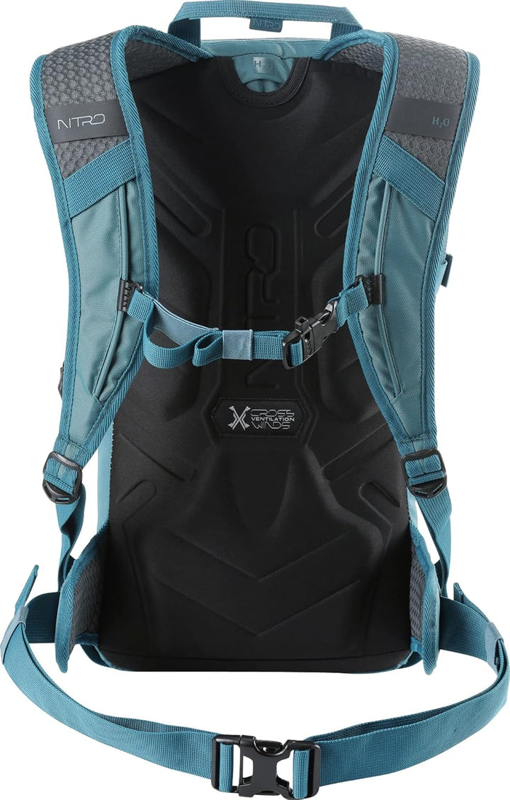 Nitro Rover 14 Multifuntionsrucksack Tourenrucksack Bikerucksack, 14L Artic, Artic