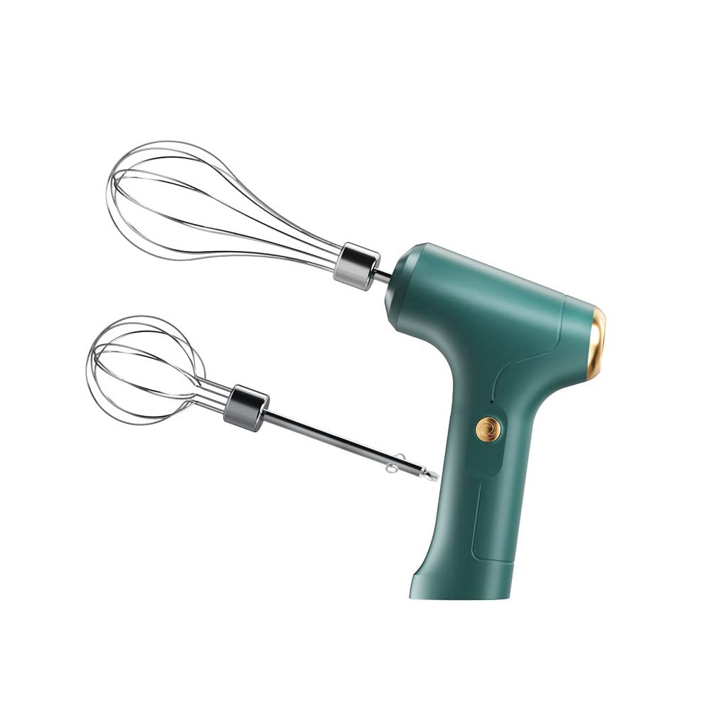 Elektrischer Schneebesen, Tragbarer Handmixer USB Wiederaufladbare Handheld -Eierschläger für Schlag
