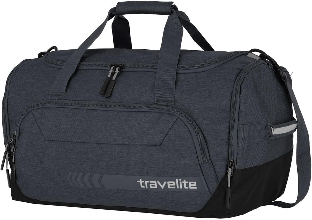 travelite Reisetasche Grösse M, Gepäck Serie KICK OFF: Praktische Reisetasche für Urlaub und Sport,