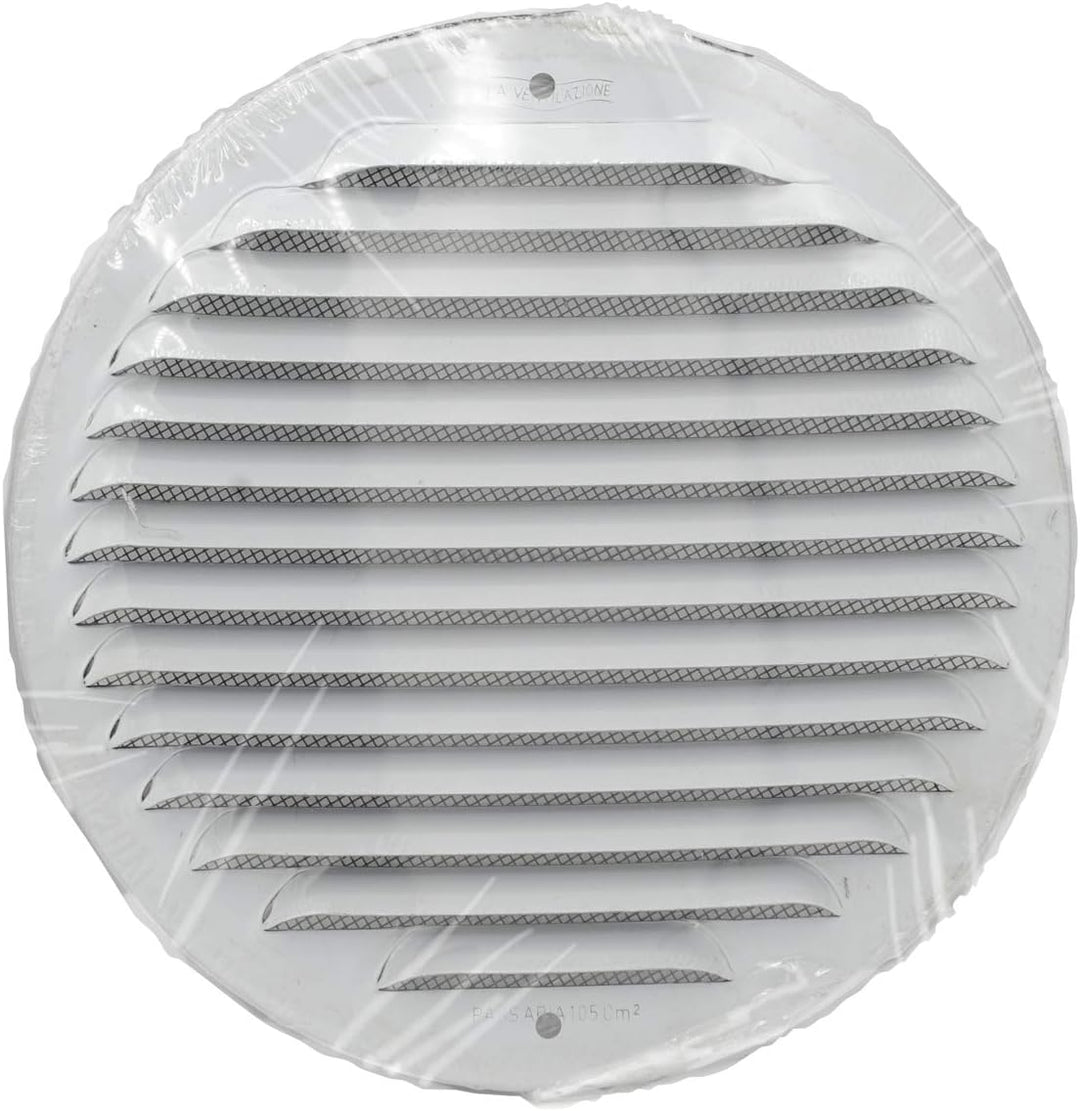 La Ventilation GINT160R Lüftungsgitter rund zum Überlappen mit Netz Masse Ø 175 mm Edelstahl 430 Acc