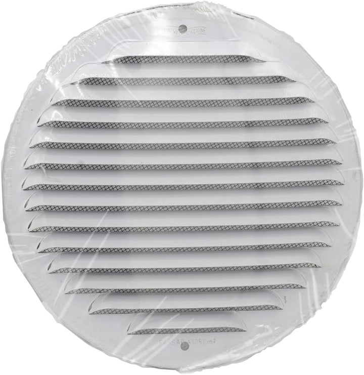La Ventilation GINT160R Lüftungsgitter rund zum Überlappen mit Netz Masse Ø 175 mm Edelstahl 430 Acc